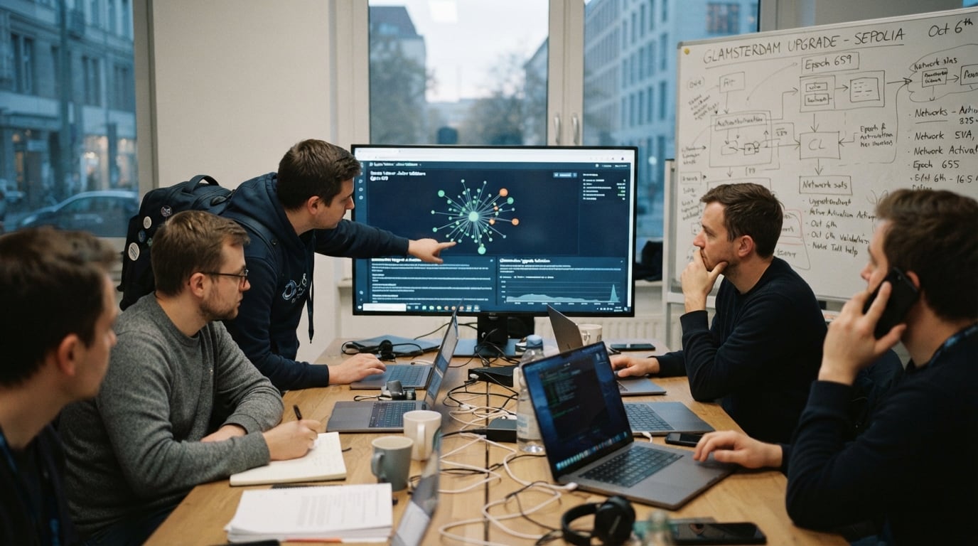 Ethereum programa la actualización Glamsterdam en Sepolia