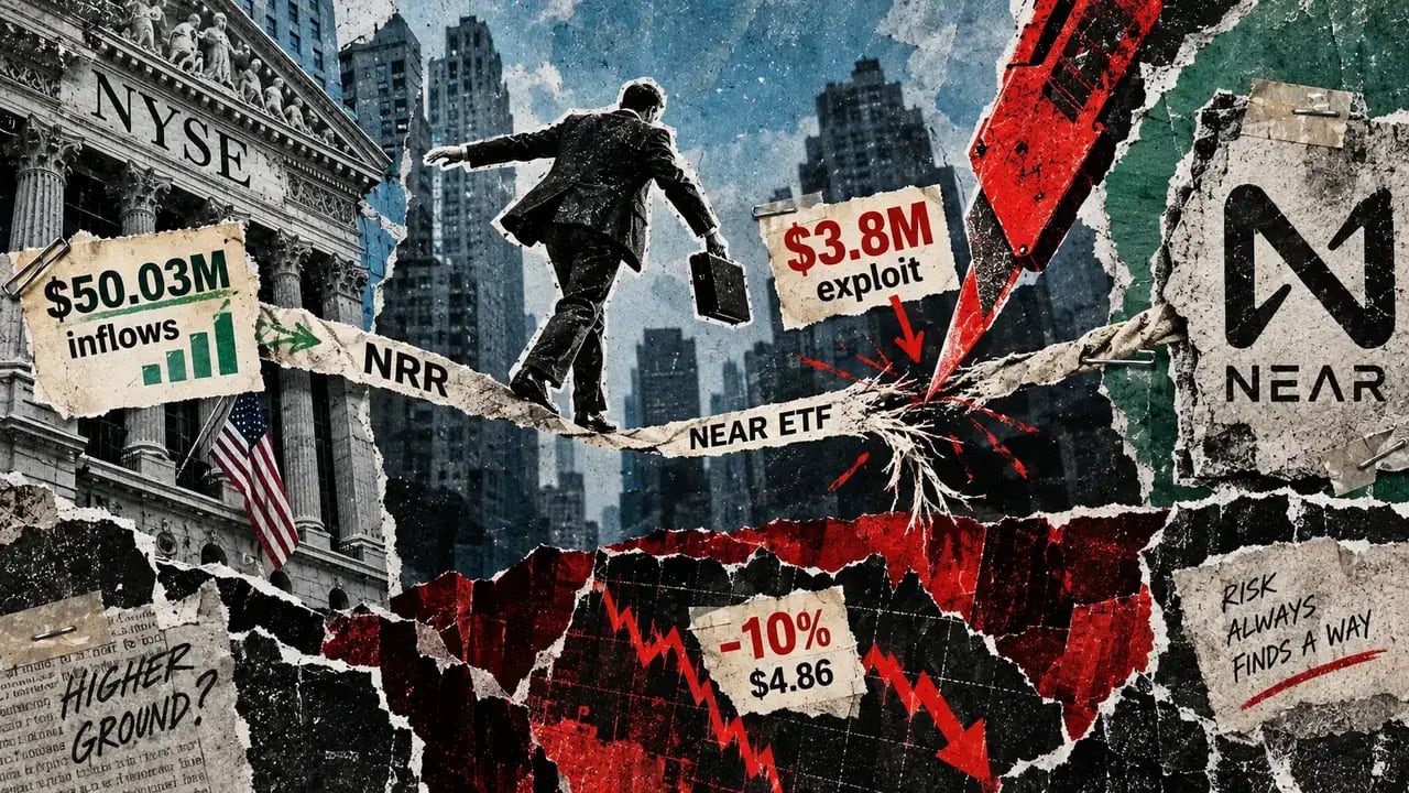 Wall Street arrived in NEAR just as a $4 billion-a-month app got hacked