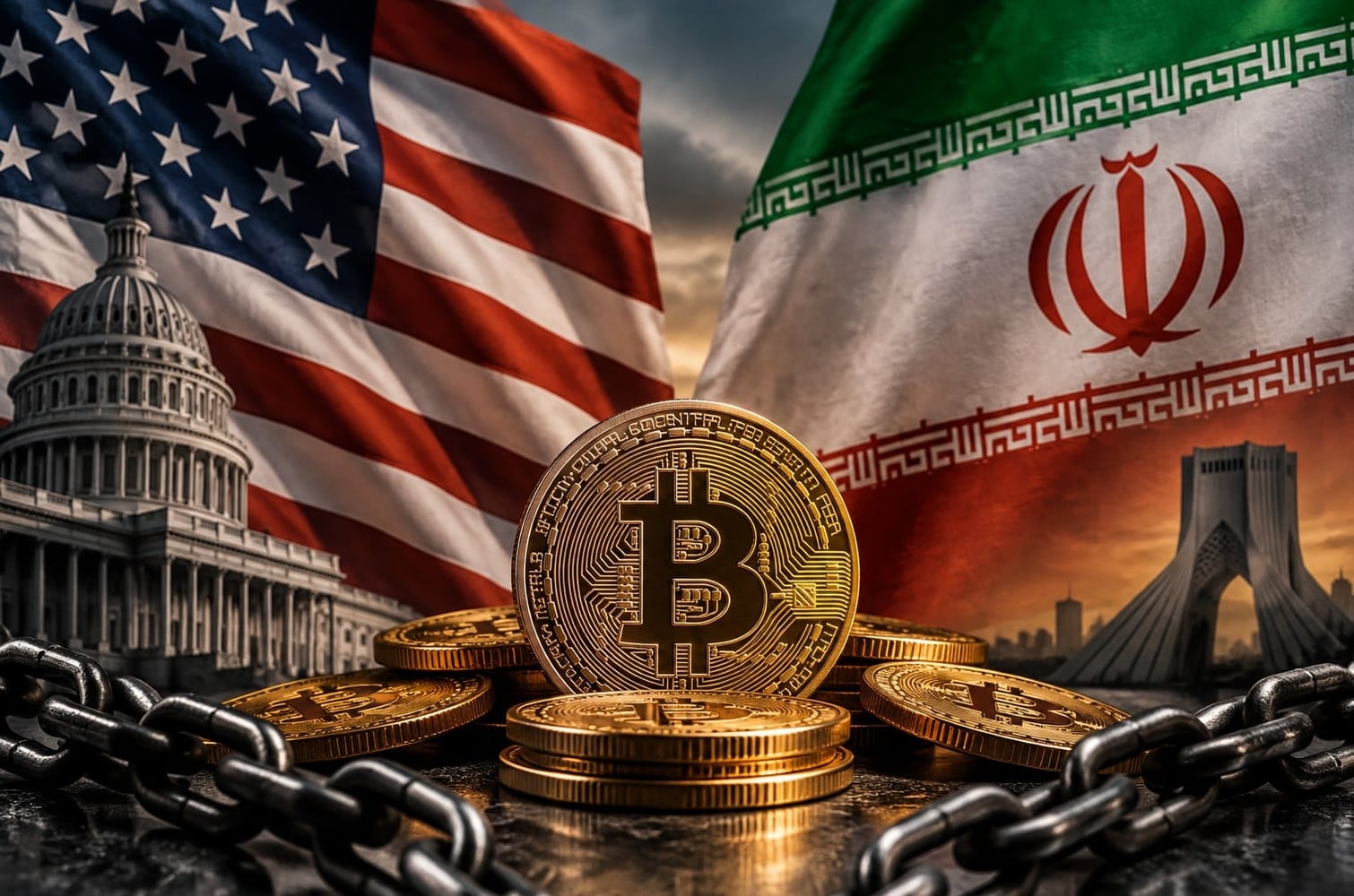 EUA sancionam corretora de criptomoedas iraniana acusada de transferir centenas de milhões de dólares em Bitcoin ao IRGC
