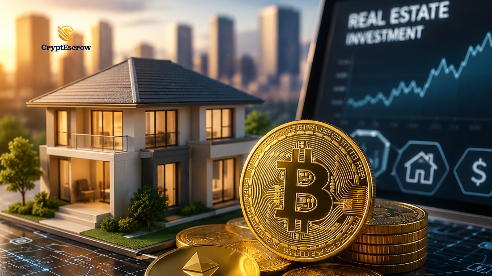 CryptEscrow y Kraken establecen asociación para liquidaciones inmobiliarias con criptomonedas