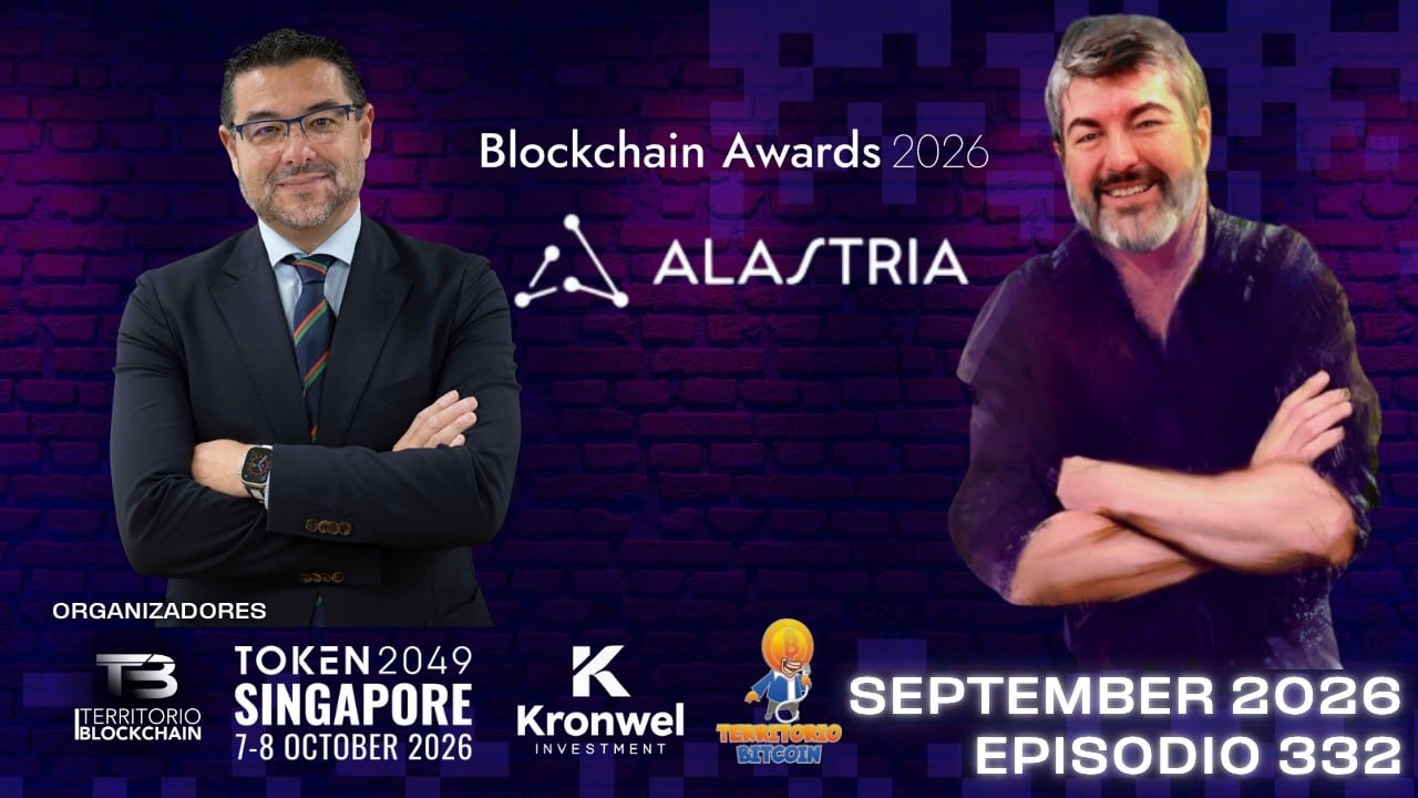 Blockchain Awards 2026 de Alastria: gala el 4 de noviembre
